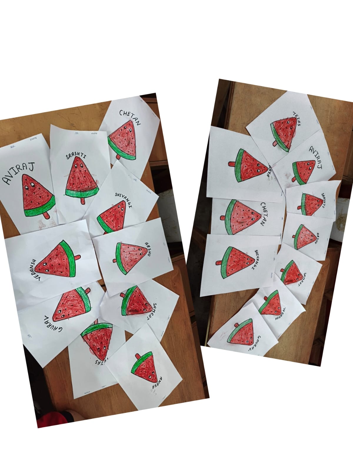 Activity: Watermelon Colouring Sheet